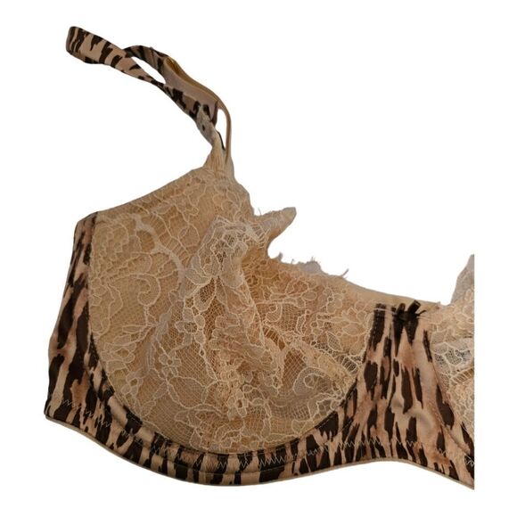 VICTORIA'S ’s SECRET Dream Angels Push-Up Lace/Animal Print Bra - Multiple Sizes - Picture 4 of 8